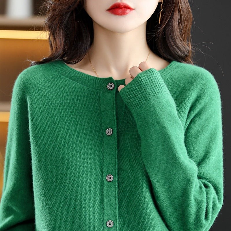 Womens Wool Knit Cardigan - Journey Must Haves