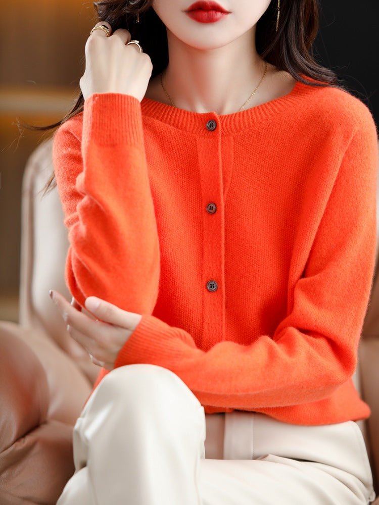 Womens Wool Knit Cardigan - Journey Must Haves