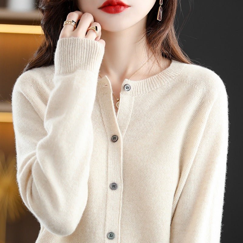 Womens Wool Knit Cardigan - Journey Must Haves