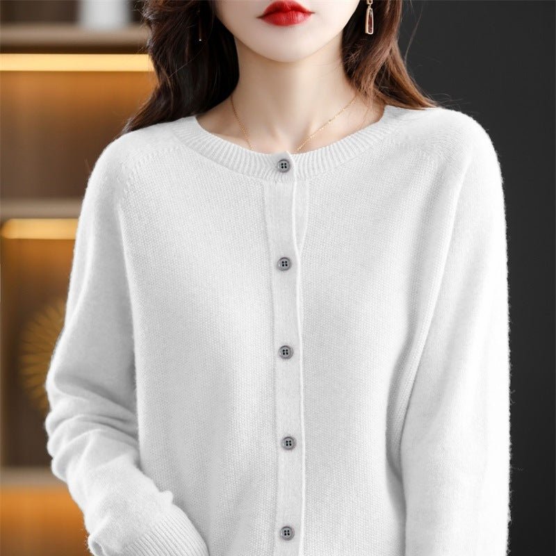 Womens Wool Knit Cardigan - Journey Must Haves
