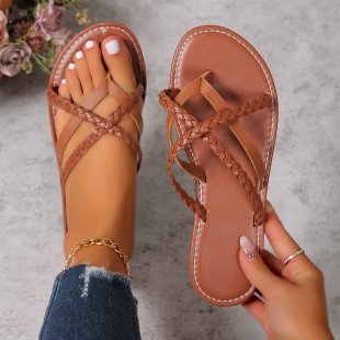 Woven Flat Beach Sandals - Journey Must Haves